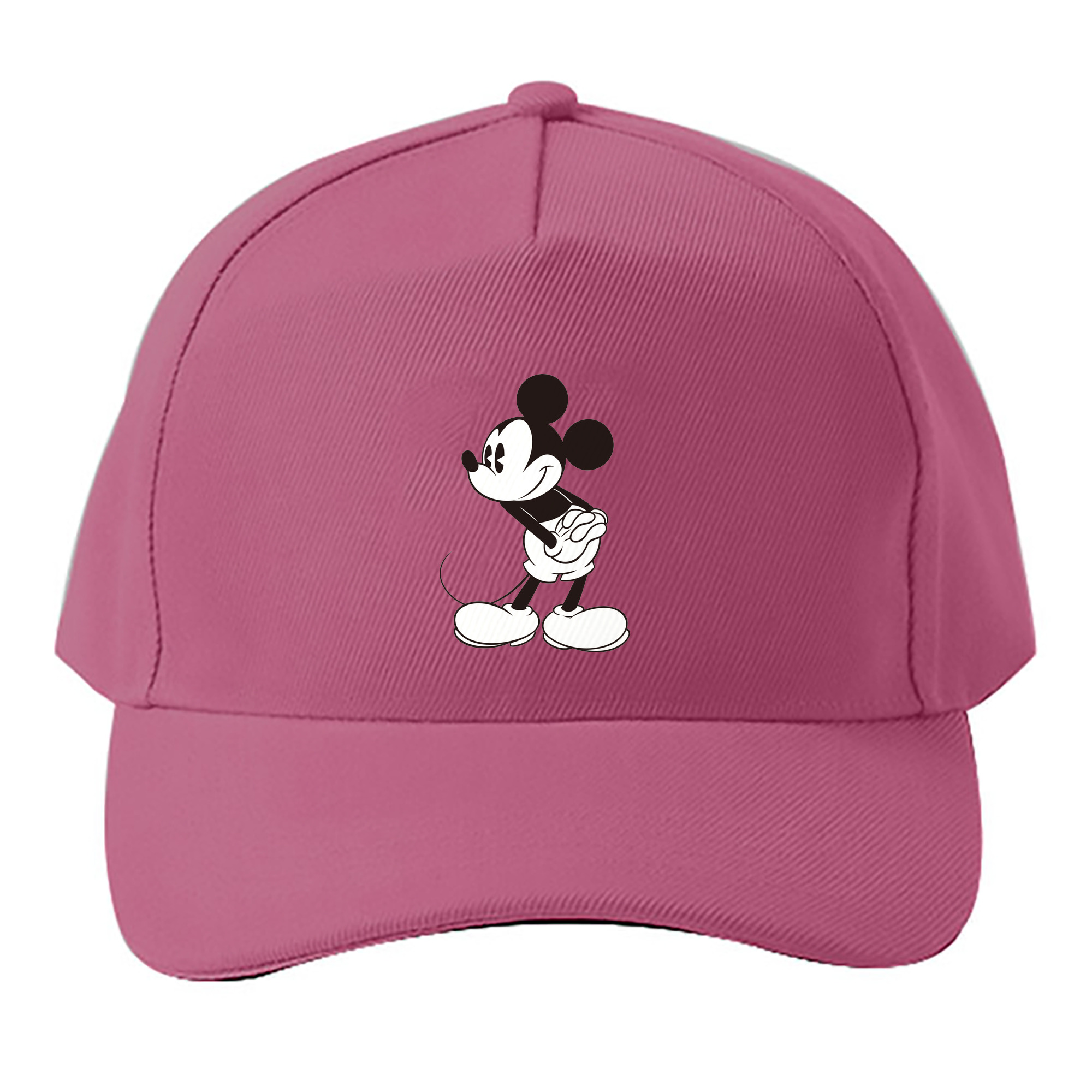 （画像用） ミッキーマウス Mickey Mouse ベースボールキャップ 綿100％ 男女兼用 帽子 スポーツ